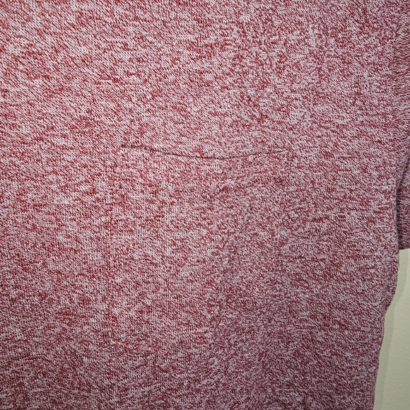 BKC Brooklyn Cloth Men's T-Shirt Red V-Neck Short Sleeve Pocket Size L - Picture 5 of 10